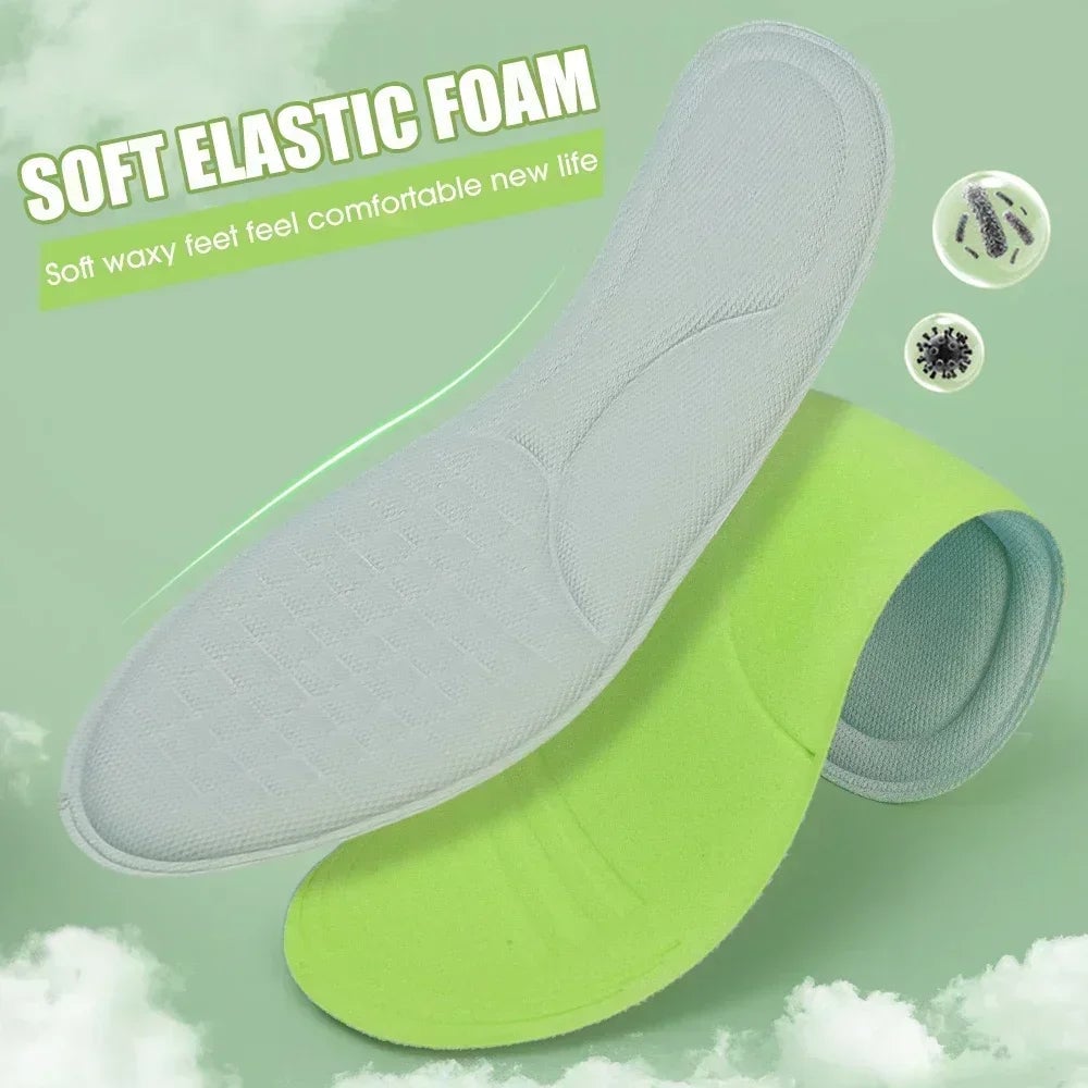 Memory Foam Orthopedic Insoles 10pk - Deodorizing Antibacterial
