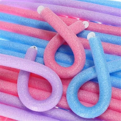 10pcs No Heat Hair Curler Twist Sponge Wave Formers Multifunction