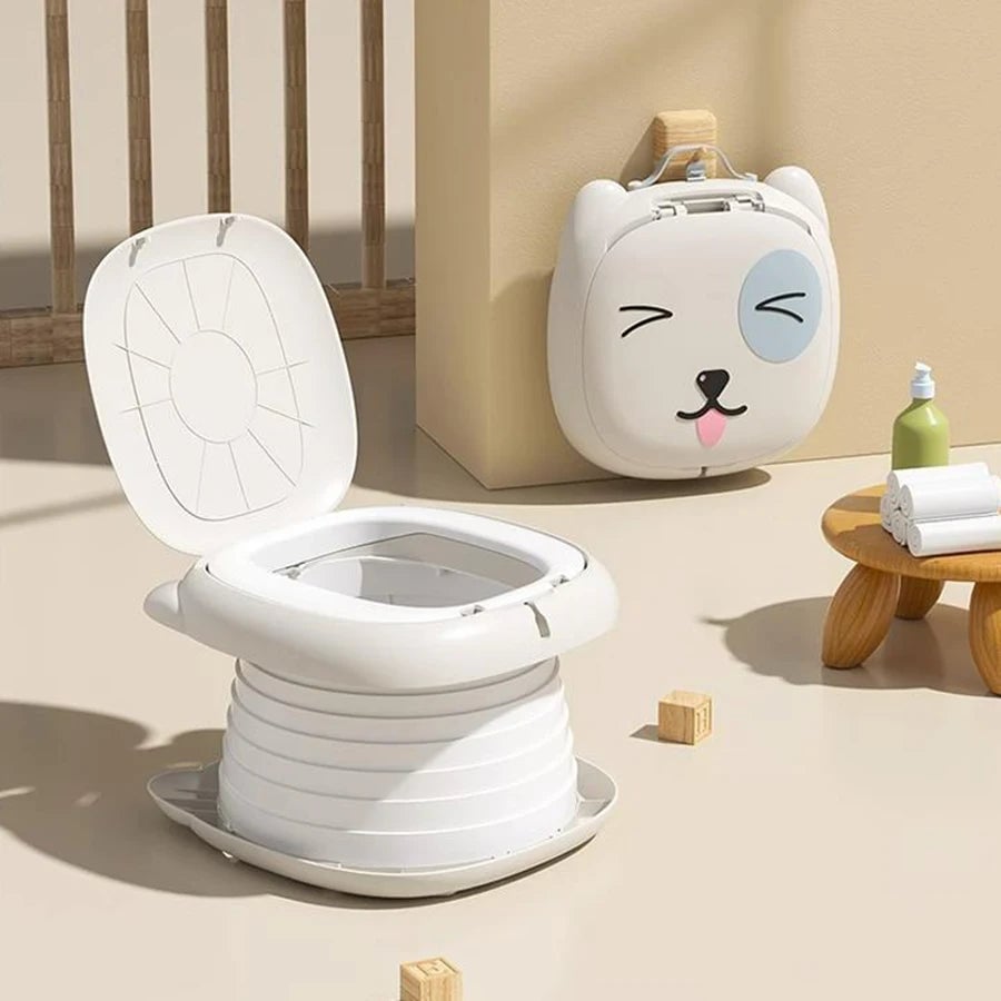 Foldable Portable Potty Training Toilet for Travel Car Camping Kids