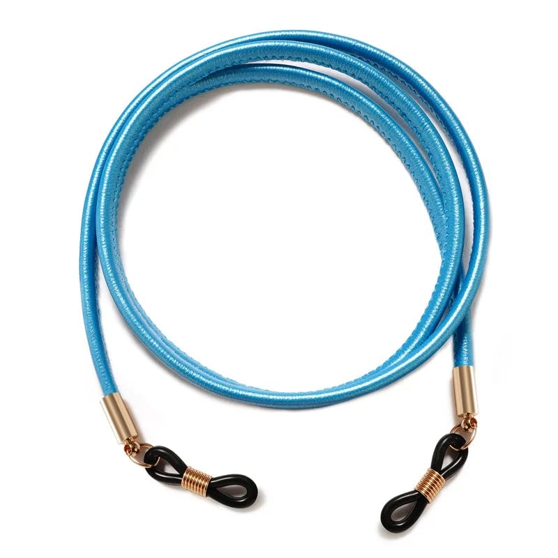 Braided Leather Sunglasses Lanyard Strap - Eyeglass Chain Cord