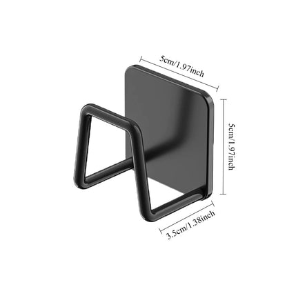 Wall-Mounted Kitchen Sink Storage Rack - Punch-Free Pot Lid Holder
