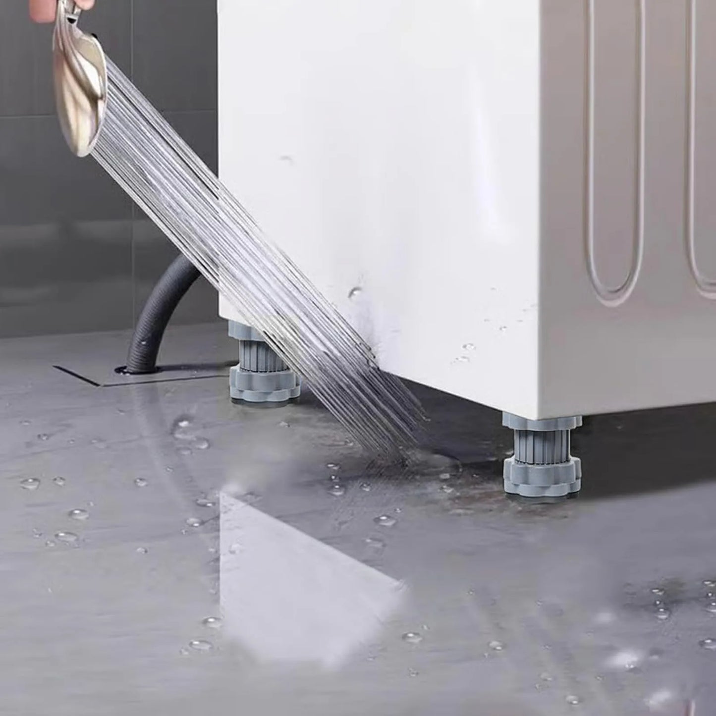 Washing Machine Anti-Vibration Pads Shock Absorbing Foot Dampers Set