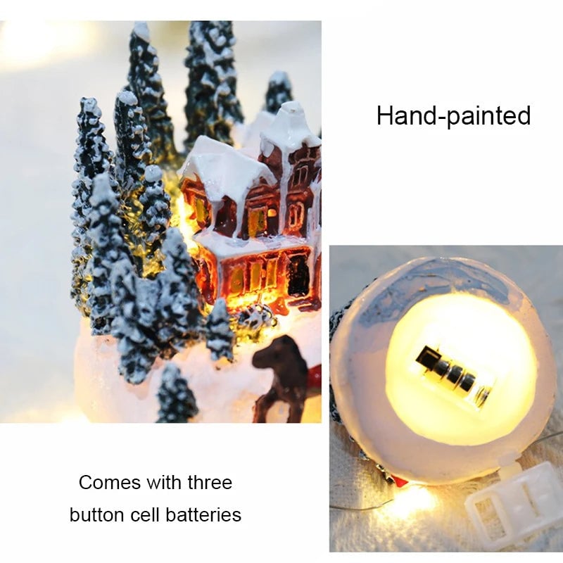 LED Christmas House Night Light - Micro Landscape Decoration Luminous