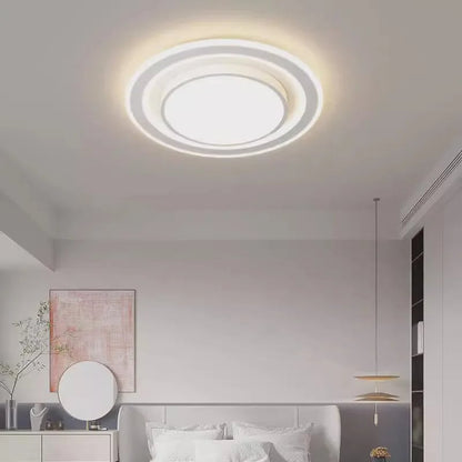 LED Ceiling Light Dimmable Remote Control Round Square Living Room
