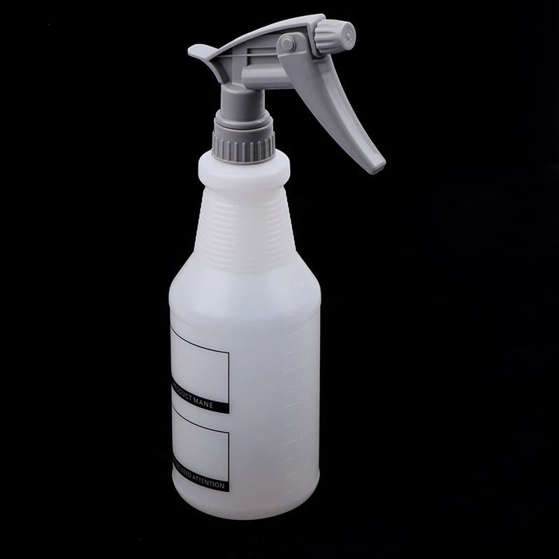600ML Acid Alkali Resistant Spray Bottle Refillable Atomizer