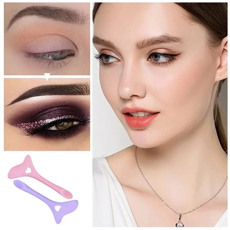 Silicone Eyeliner Stencil Wing Tips Multi-functional Makeup Tool