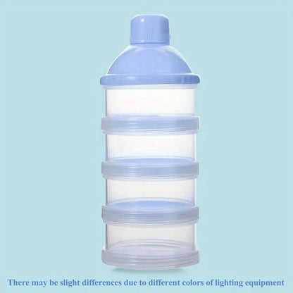 5-Grid Large Capacity Baby Milk Powder Storage Container Layered Box
