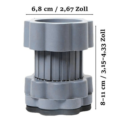 Washing Machine Anti-Vibration Pads Shock Absorbing Foot Dampers Set