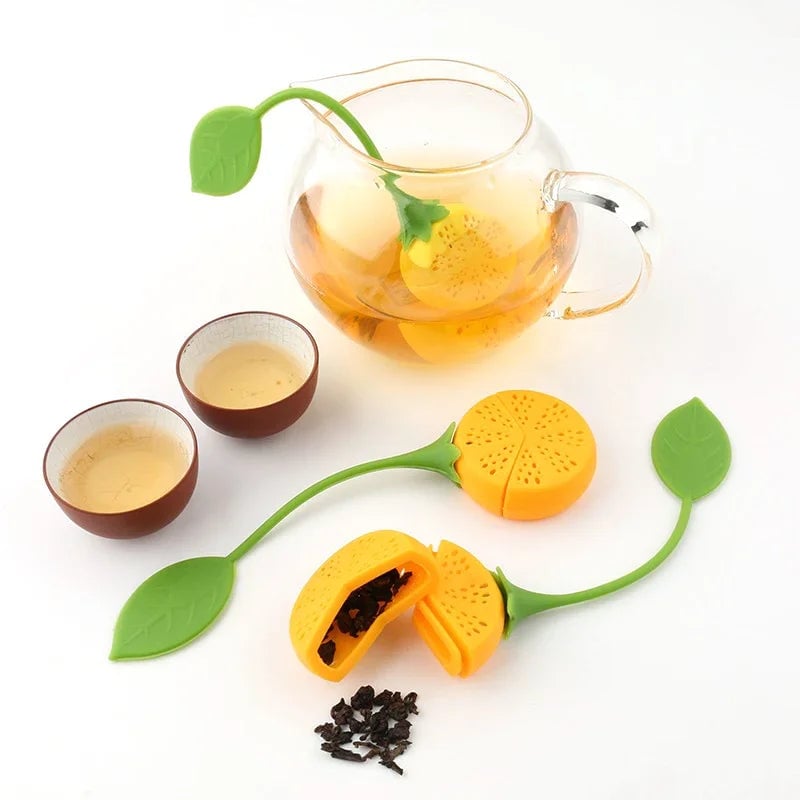Food Grade Silicone Tea Infuser Ball - Loose Leaf Strainer Filter