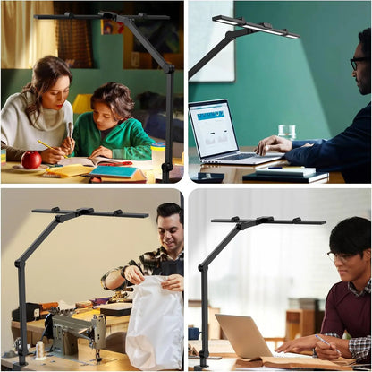 24W LED Desk Lamp with Clamp - Ultra Bright Architect Table Lamp