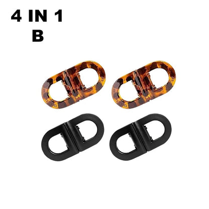 Professional Magnetic Hair Sectioning Clips Strong Hold Non-Slip