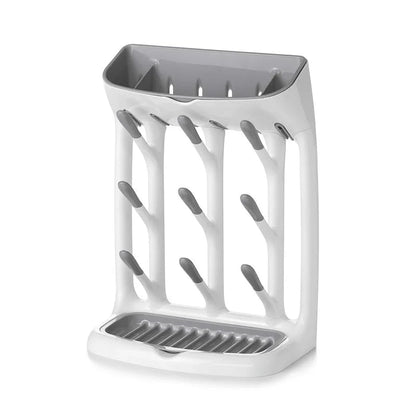 Baby Bottle Drying Rack Countertop Holder Detachable Tray Organizer