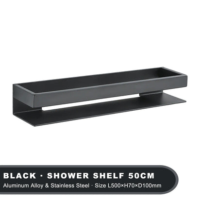 Stainless Steel Corner Shower Caddy Wall Mount Bathroom Organizer