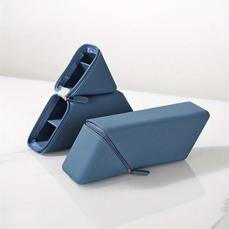 Foldable Silicone Pen Holder - Large Capacity Expandable Desk Cup