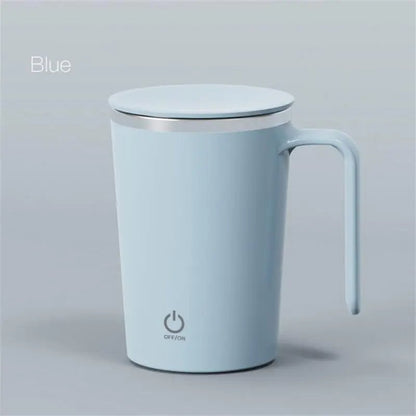 Rechargeable Stainless Steel Self-Mixing Coffee Mug Automatic Stirrer