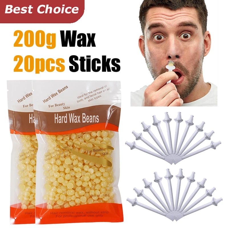 Portable Nose Wax Kit 50g-1005g Hair Removal Men Women Beauty