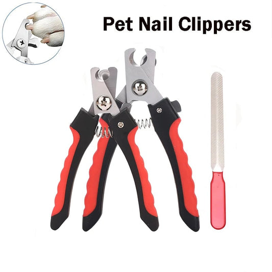 Stainless Steel Pet Nail Clippers Sickle Large Dog Cat Grooming