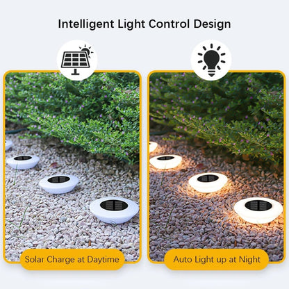 14 LED Solar Ground Lights Waterproof Outdoor Landscape Pathway