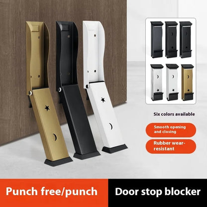 No-Drill Door Stopper Wall Protector Bumper - Easy Install