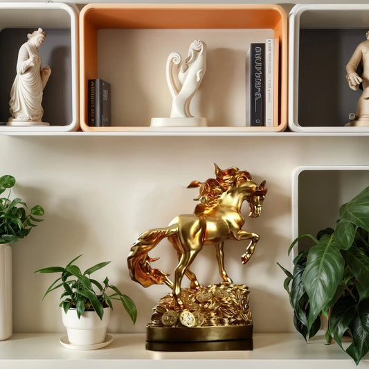 Horse Statue Decorative Art - Wealth Prophecy Home Room Decor
