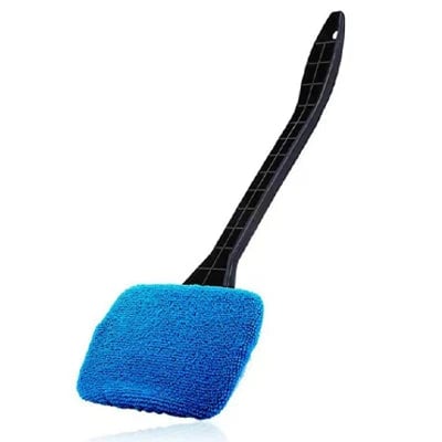 Car Window Cleaner Brush Kit Long Handle Windshield Interior Tool