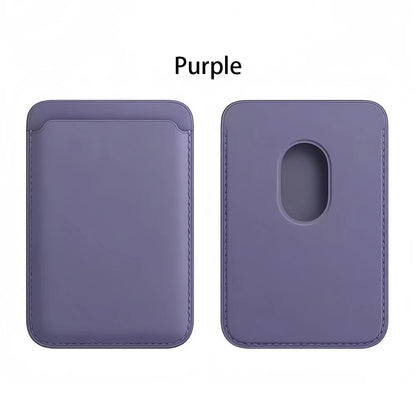 MagSafe Leather Wallet Case iPhone 16/15/14/13/12 Pro Max Magnetic