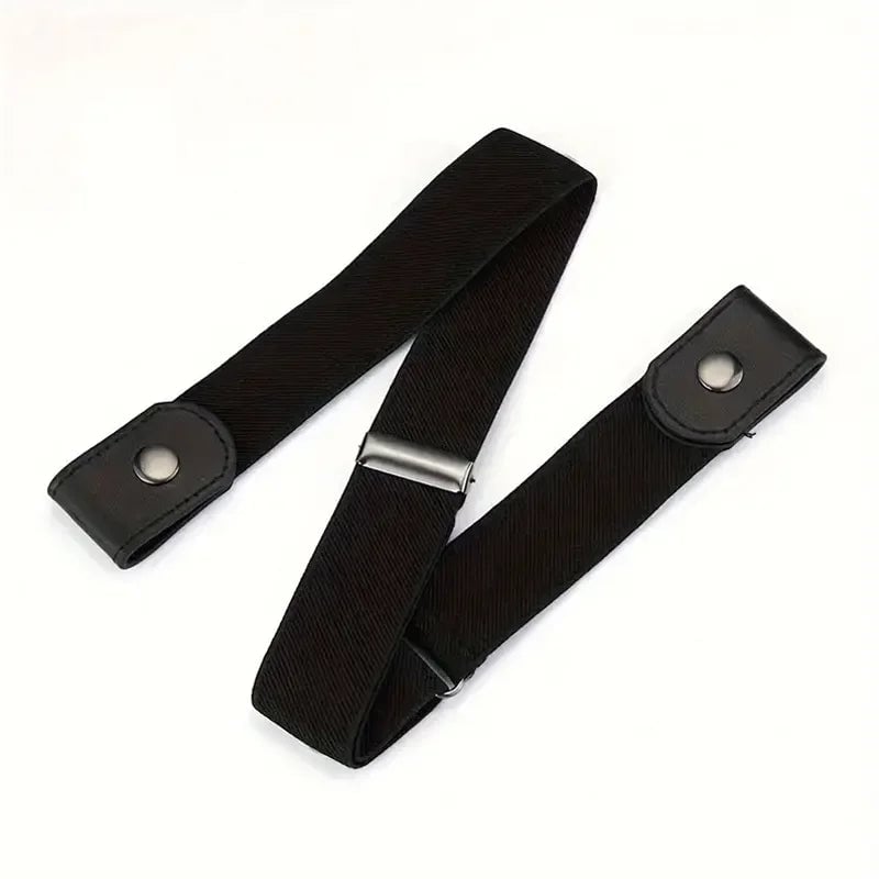Invisible Elastic Belt - Traceless No-Buckle Design for Jeans & Pants
