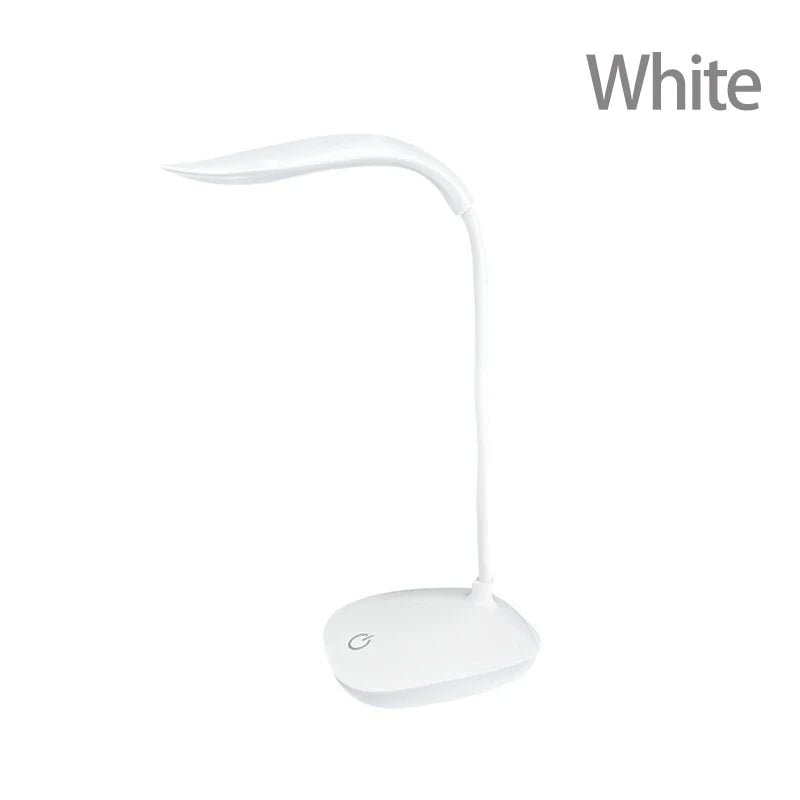 USB Rechargeable LED Desk Lamp Touch Dimming Eye Protection Office