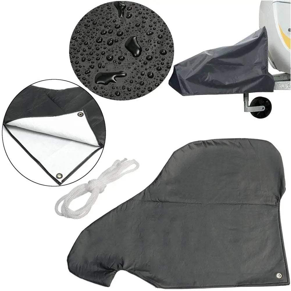 Waterproof Universal Caravan Hitch Cover Dustproof Tow Ball Lock