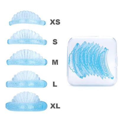 4 Pairs Silicone Eyelash Lifting Pads Reusable Perm Rods Kit