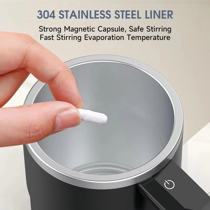 380ml USB Rechargeable Self Mixing Coffee Mug Electric Waterproof