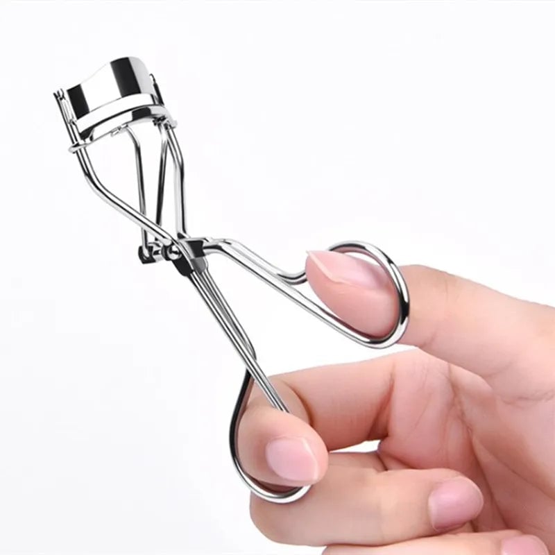 Precision Eyelash Curling Tweezers - Professional Curl & Extension Tool