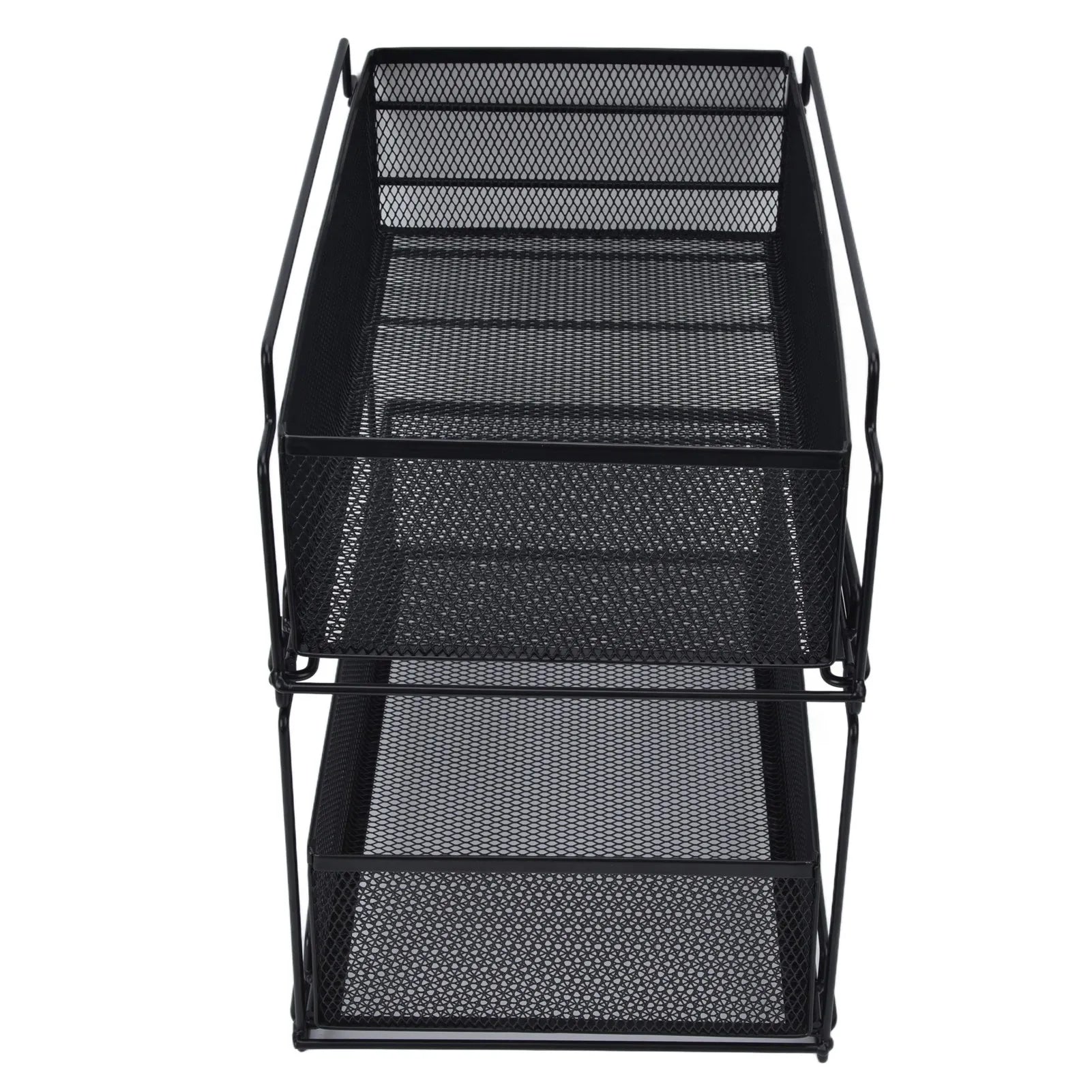 Sliding Under Sink Drawer Organizer - Pull Out Kitchen Storage Rack