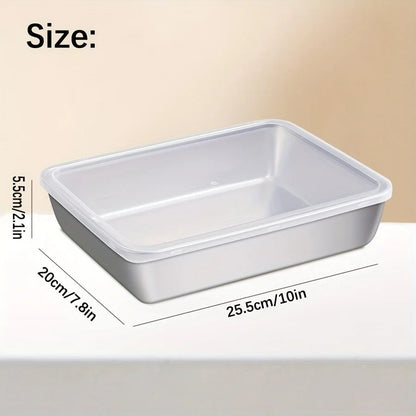 3-Piece Stainless Steel Airtight Food Storage Container Set BPA-Free