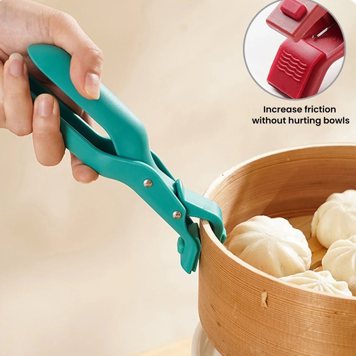 Silicone Anti-Scald Clips - Heat-Resistant Pot Bowl Dish Lifter
