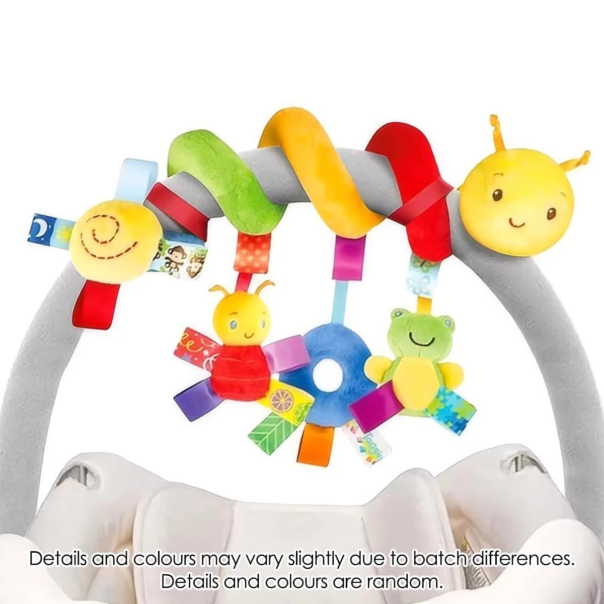 Soft Giraffe Handbell Rattle - Plush Baby Development Toy