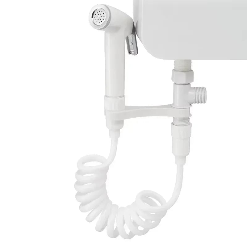 Handheld Bidet Sprayer - No-Drill Toilet Attachment with Gun Design