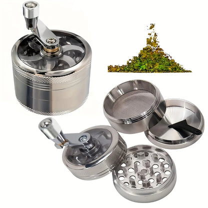 Manual Spice Grinder - Nutmeg Ginger Salt Pepper Crusher Hand Tool