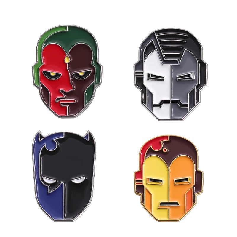 Custom Cartoon Anime Enamel Pins - Cute Character Lapel Badge Set