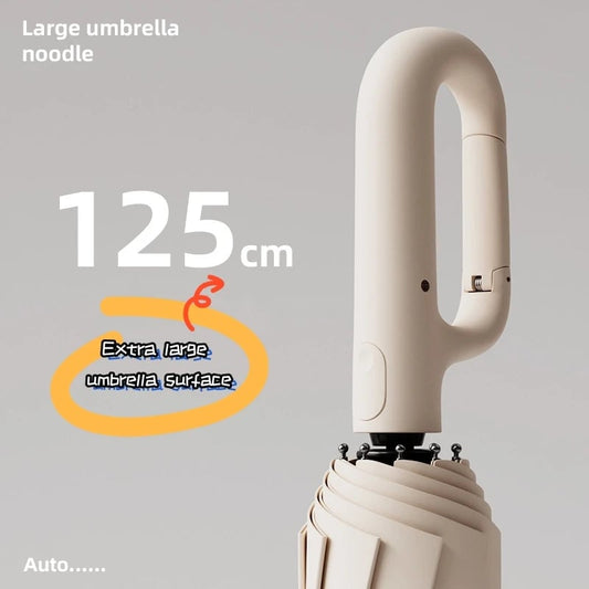 Extra Large Auto Umbrella - Wind Resistant UV Protection Dual Purpose