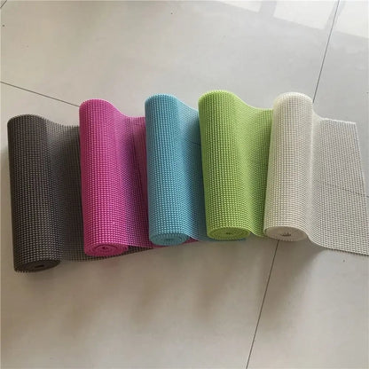 30x150cm Non-Slip PVC Grip Mat Cabinet Drawer Liner Kitchen Table