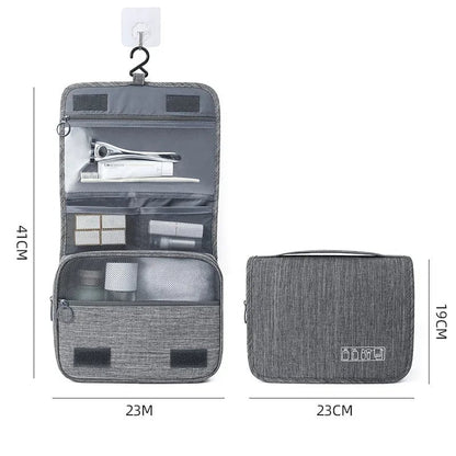 Oxford Fabric Waterproof Hanging Travel Toiletry Organizer Bag