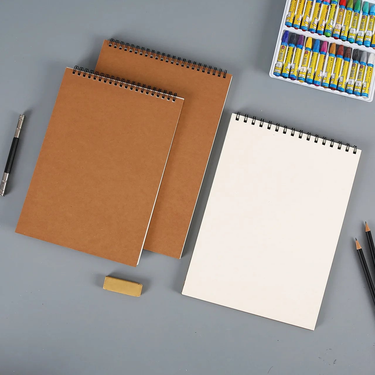 Professional Spiral Sketchbook Thick Paper Art Drawing Notebook