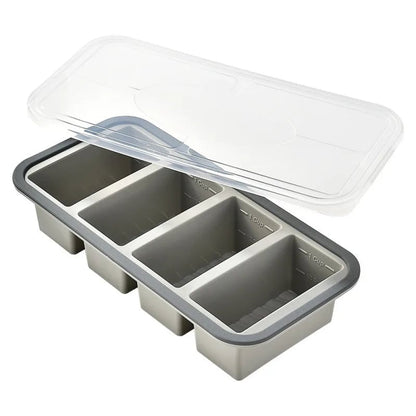 Multi-Cavity Silicone Ice Cream Mold - Giant Popsicle Freezer Tray