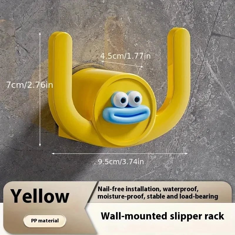 Cartoon Slippers Hook Bathroom Storage Organizer Rack Shoe Holder