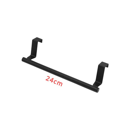 Steel Wire Over Cabinet Door Towel Rack - Punch-Free Hanging
