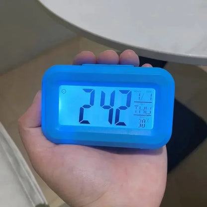 LED Digital Alarm Clock with Calendar Display Multi-Function Desktop