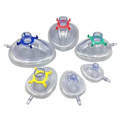 PVC Disposable Anesthesia Mask Sterilized Adult Child Animal