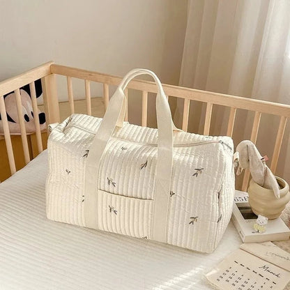 Large Multi-functional Diaper Bag Travel Tote - High Capacity Mommy Bag