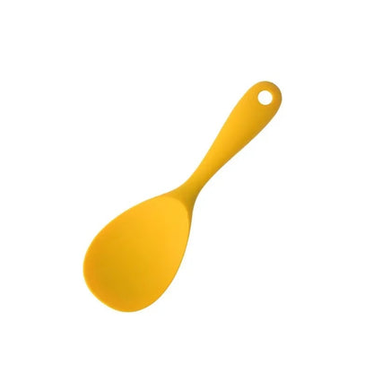 Yellow Silicone Kitchen Utensils Set - Heat Resistant Non-Stick